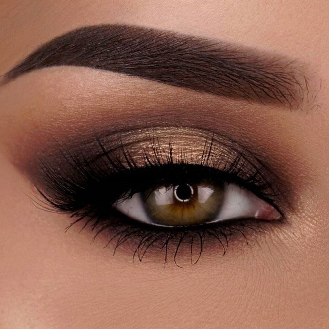 brown eye makeup