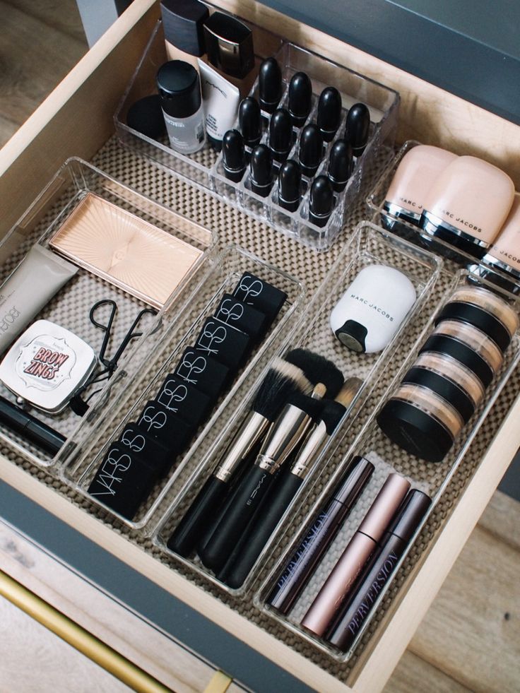 makeup organizer ideas