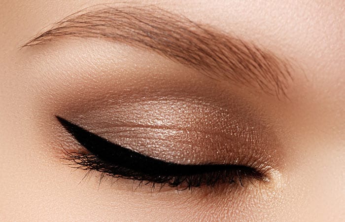 brown eye makeup