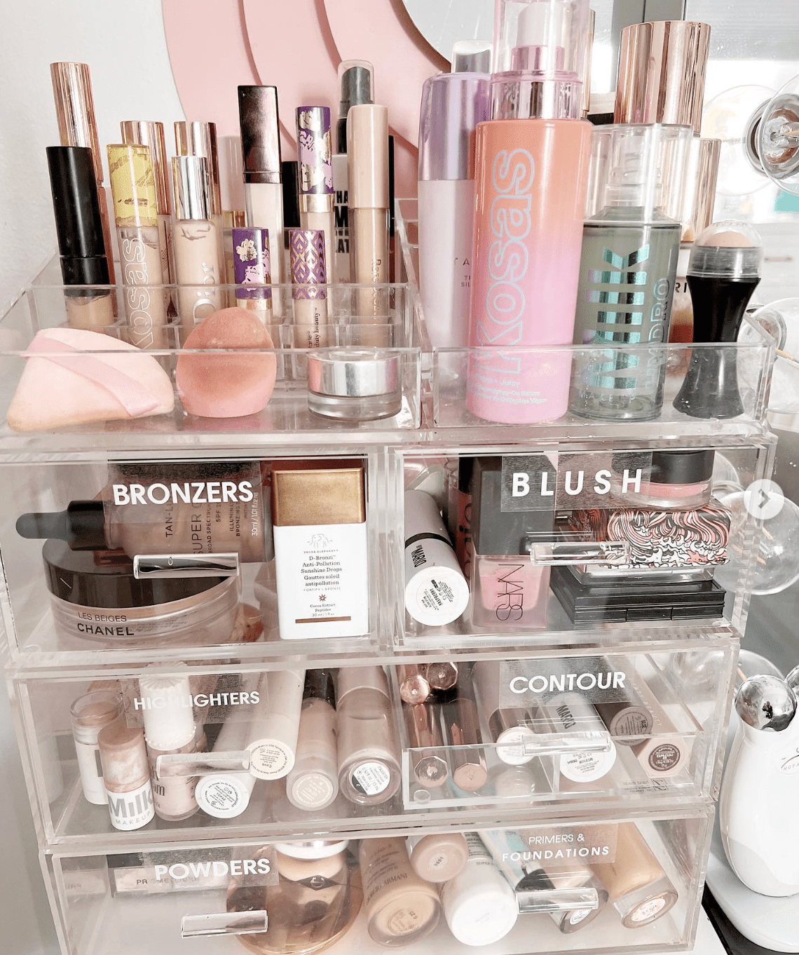 makeup organizer ideas