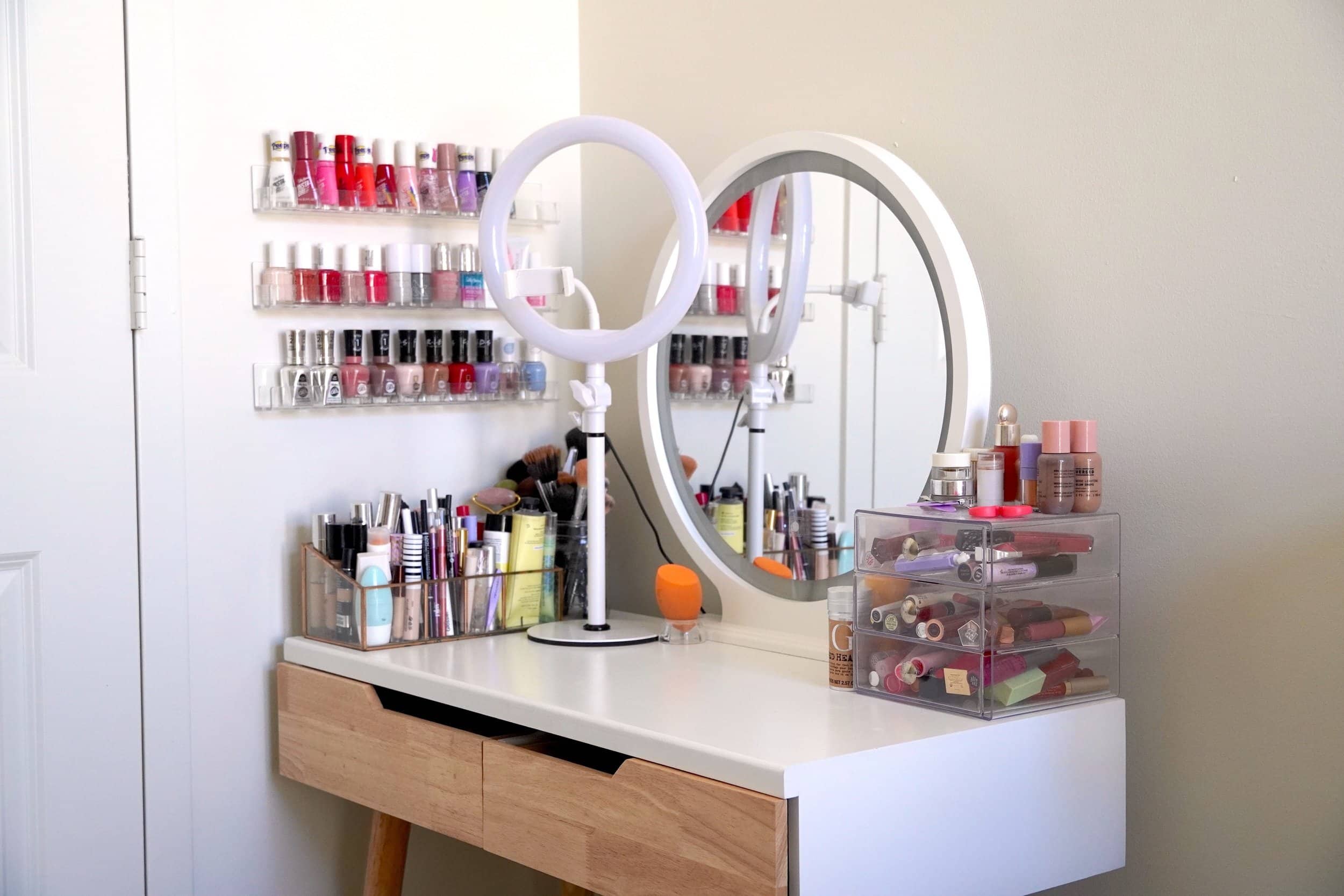 makeup organizer ideas