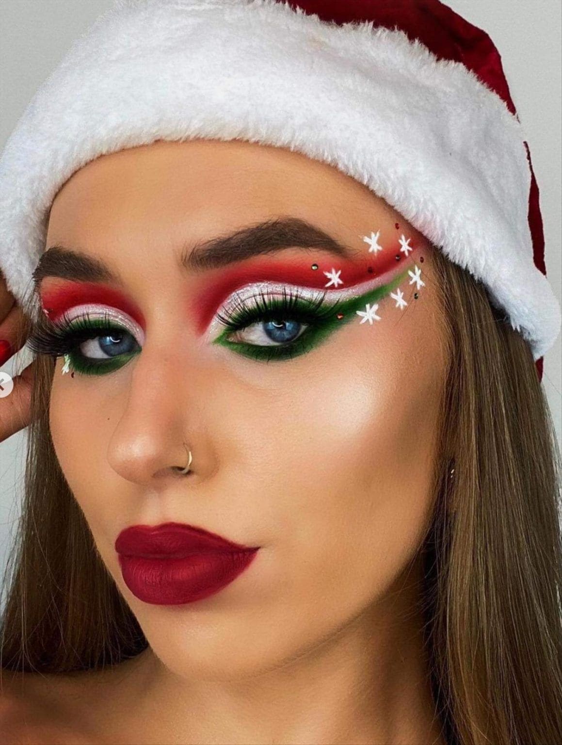 christmas makeup ideas