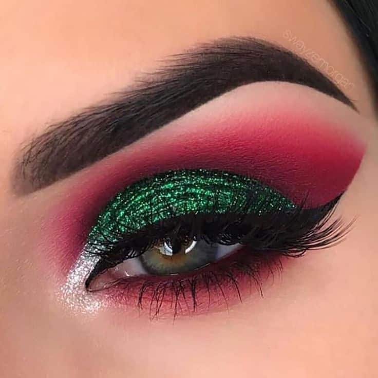 christmas makeup ideas