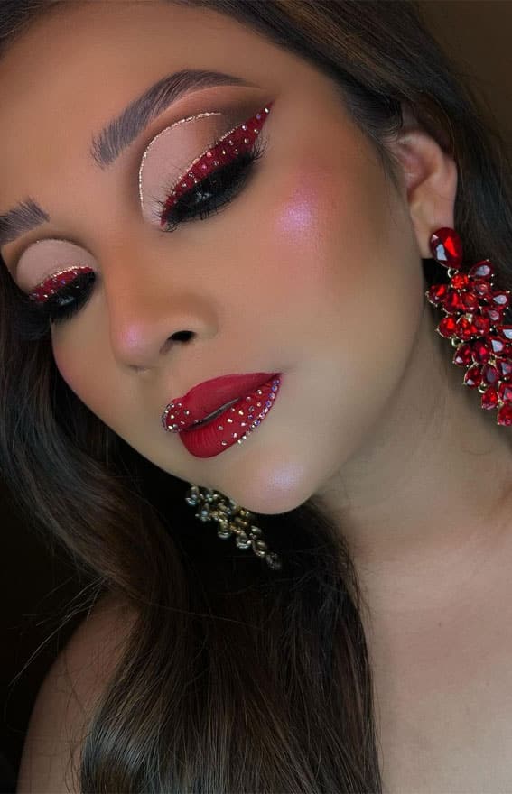 christmas makeup ideas