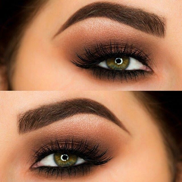 brown eye makeup