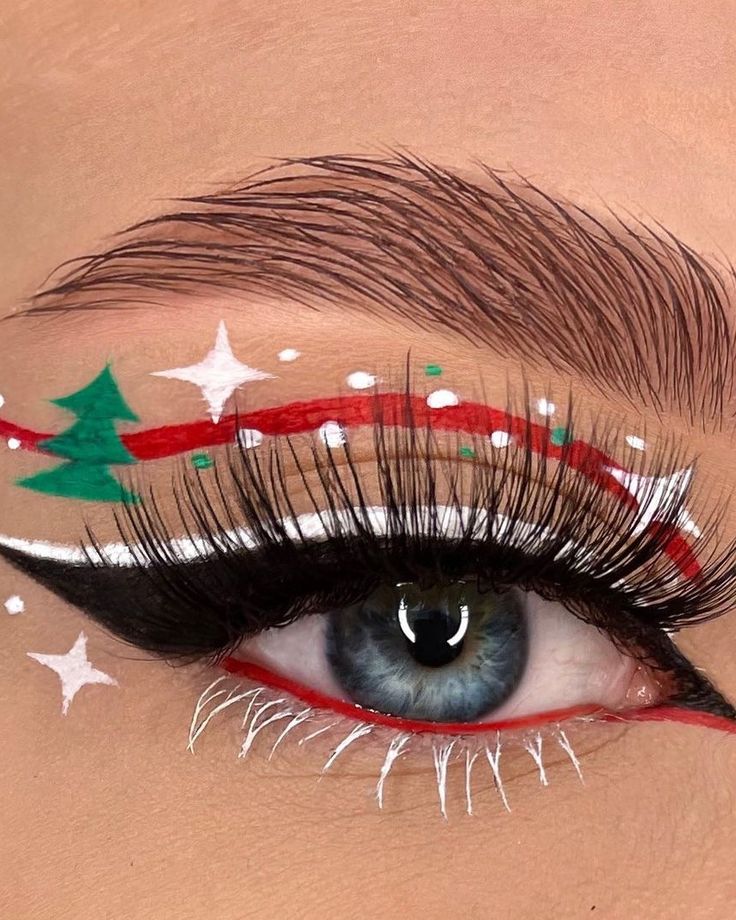 christmas makeup ideas