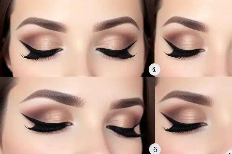 brown eye makeup