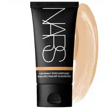 A view of the nars pure radiant tinted moisturizer best makeup for older women